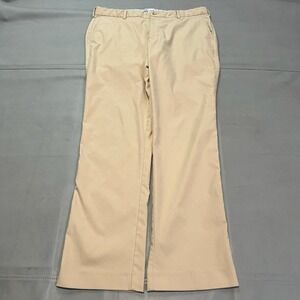 Peter Millar Men Active Raleigh Crown Sport Performance Golf Pant Khaki 34/30 -